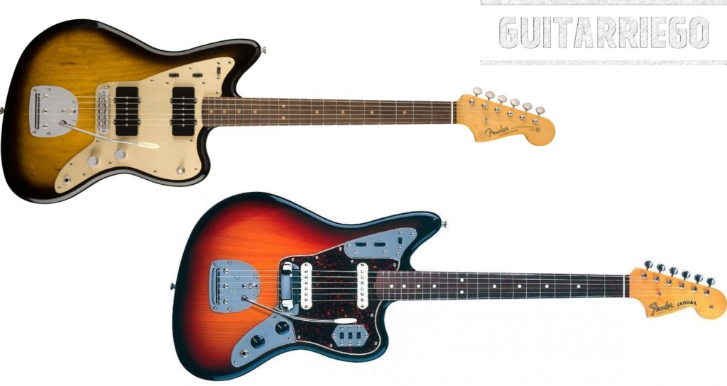 Fender Jazzmaster vs Jaguar: similitudes y diferencias