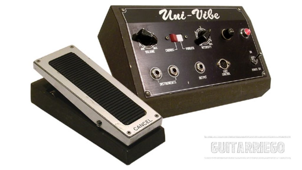 Uni-Vibe: un classico effetto a pedale per chitarra