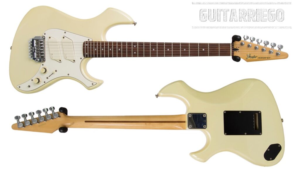 Fender Performer, a futuristic guitar that was a flop.