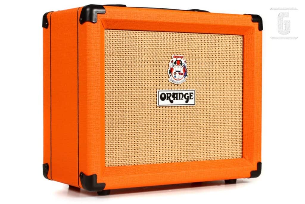 Orange Crush 20, one of the best cheap guitar amps for beginners.