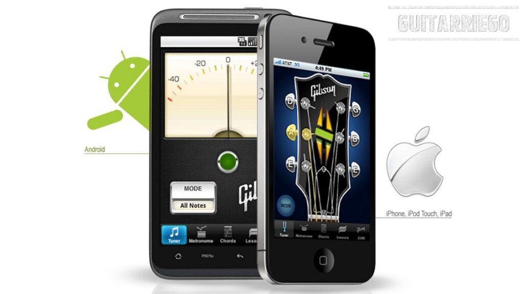 Gibson App est la nouvelle application récemment lancée par le fabricant américain de guitares pour iOS et Android qui combine: Des leçons interactives pour apprendre à jouer de la guitare, Tuner, Gibson Virtual Technical Service, Gibson TV et Gibson Shop.