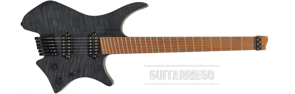Strandberg Boden, die leichteste E-Gitarre in unserem Guide.