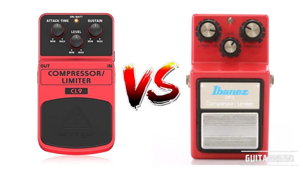 Compresor/Limitador: Behringer CL-9 vs. Ibanez CP-9
