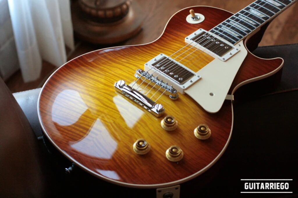 Gibson 1959 Les Paul 60th Anniversary Historic Reissue R9 59 Custom Shop 2019 Sunrise Tea Burst.